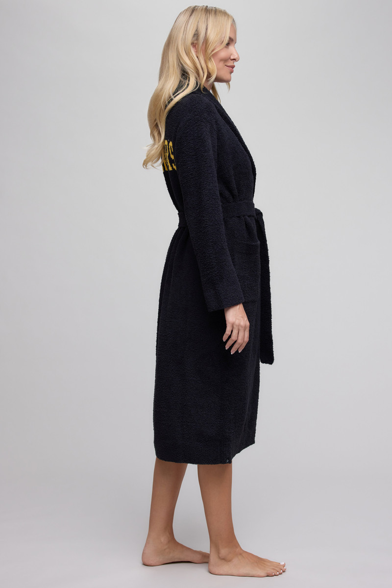 Barefoot Dreams CozyChic® Golden State Warriors™ Unisex Robe outlook
