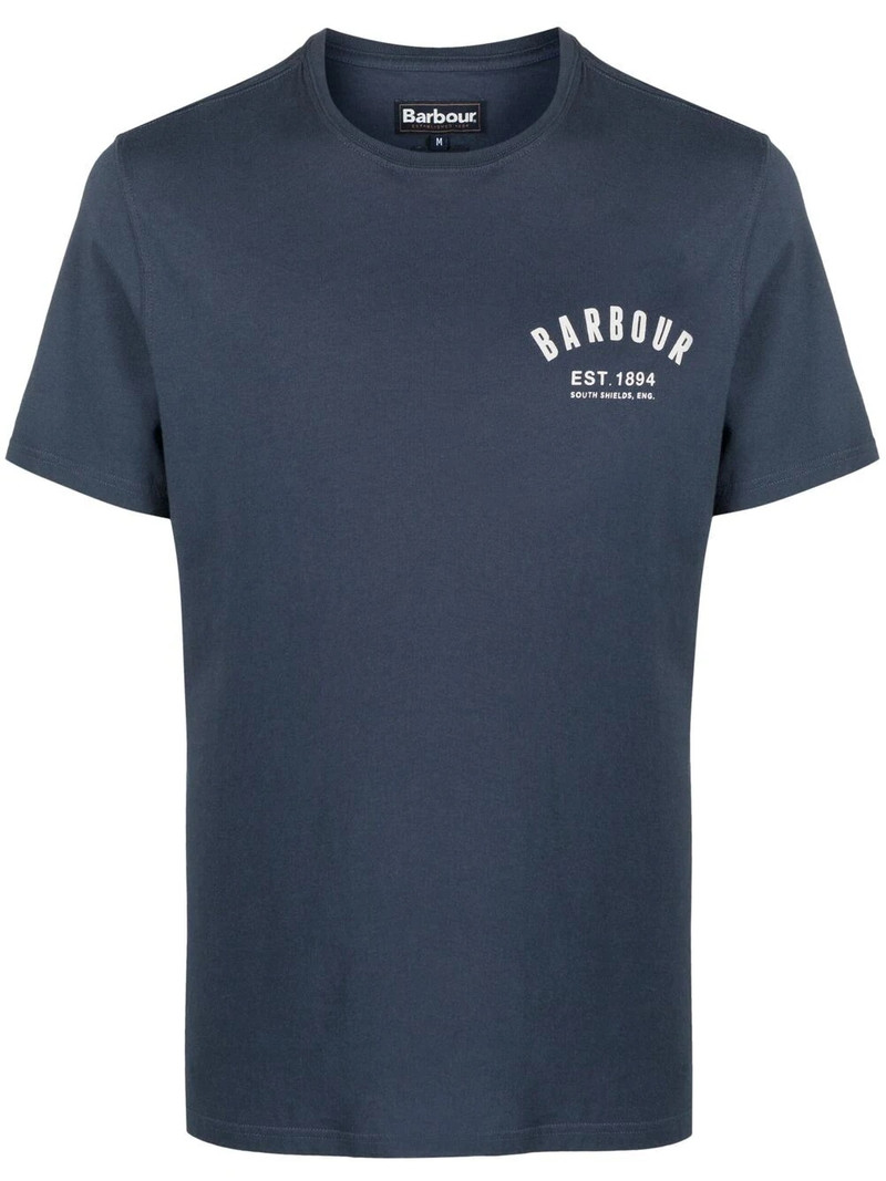 logo-print cotton T-shirt 1