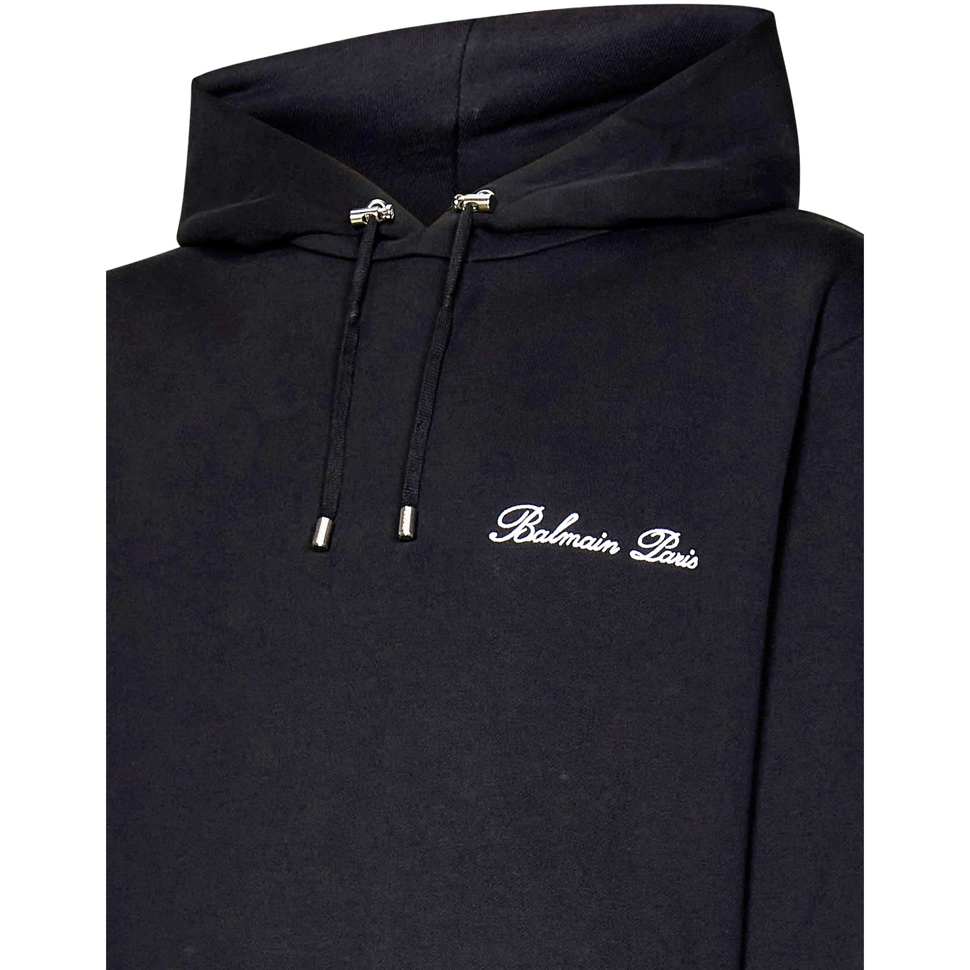 Balmain Cotton Logo Sweatshirt Men - 4