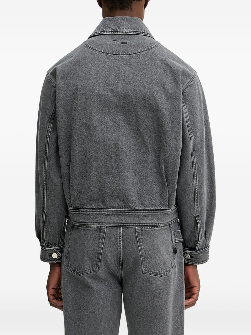 logo-detail shirt jacket 4