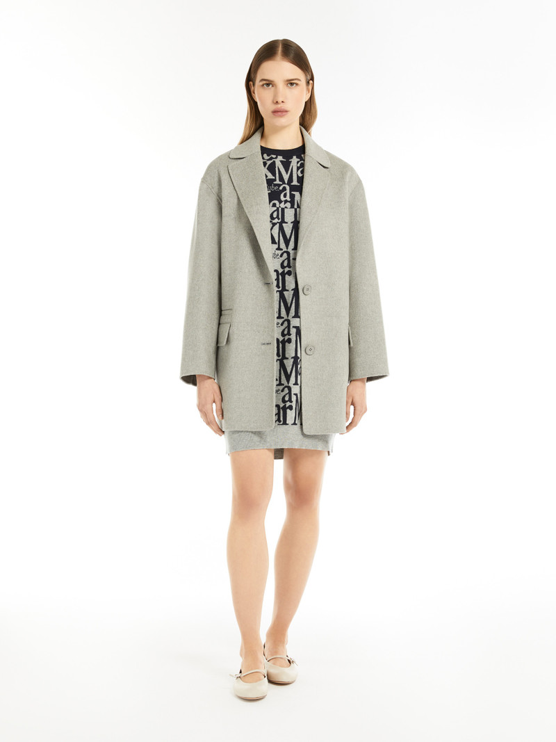 'S Max Mara FLORIAN Oversized wool drap jacket outlook