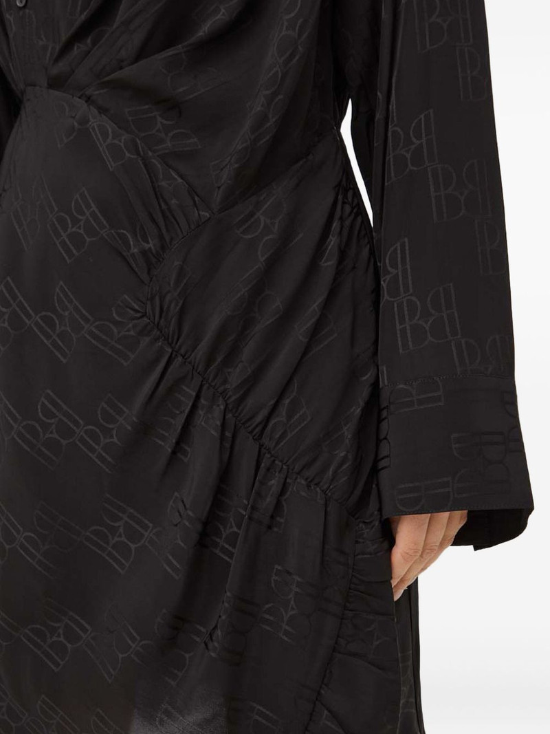 ruched pattern sort dress 4