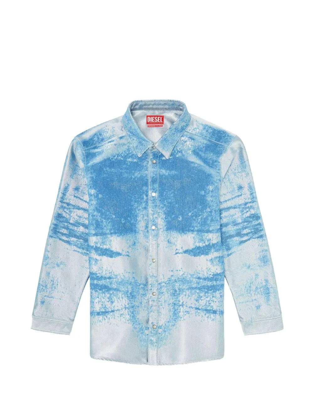 D-Kelmar denim-effect shirt - 1