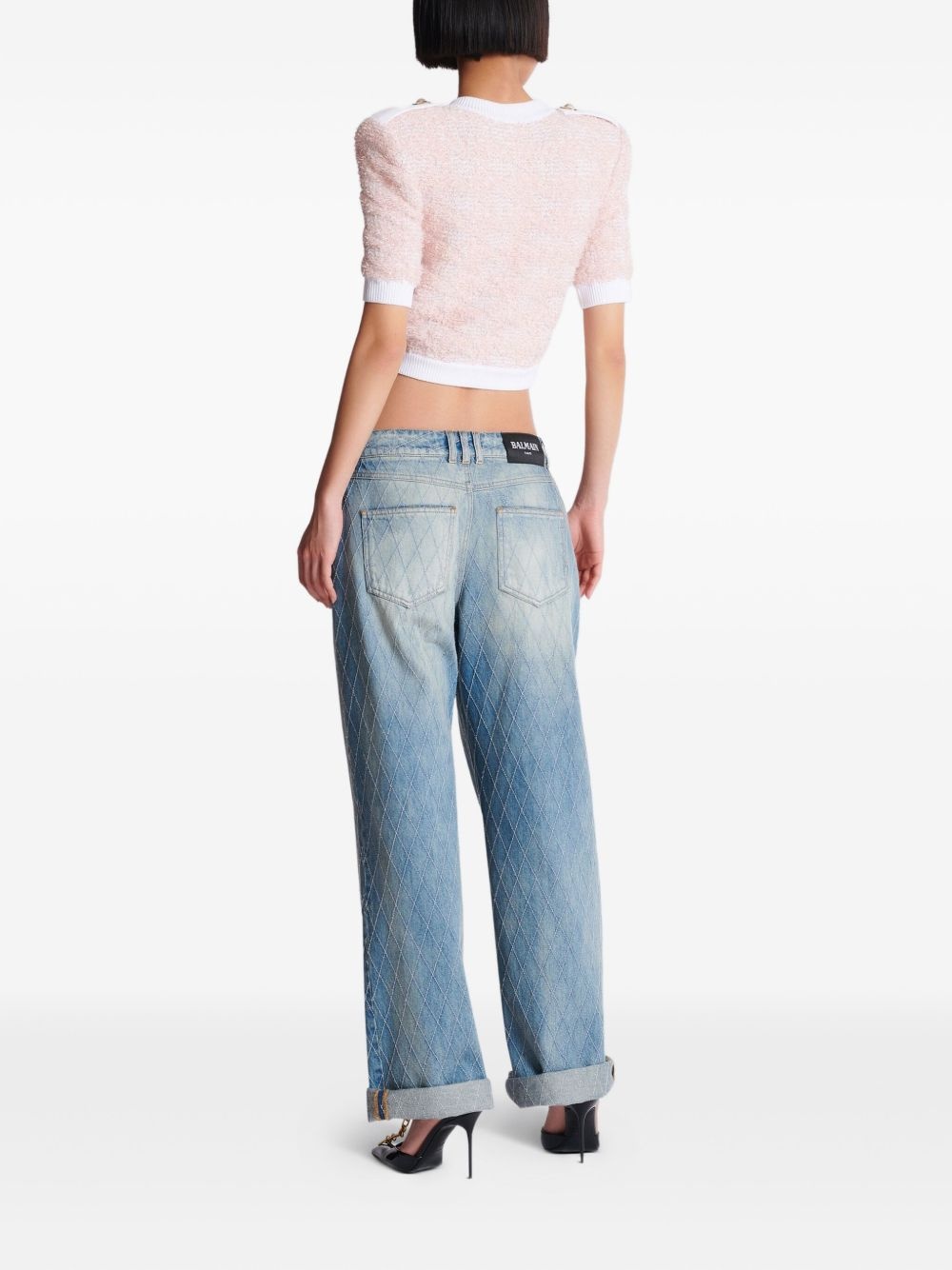 cropped cardigan - 4