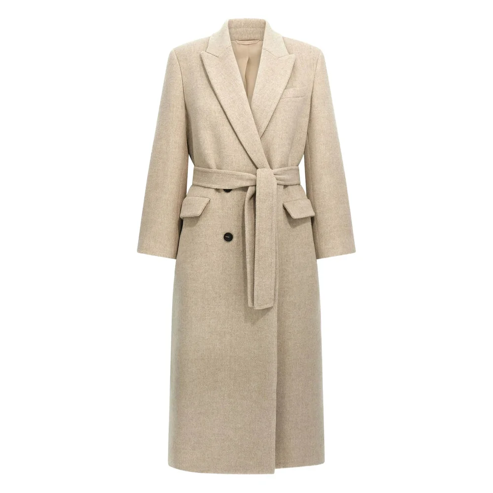 Brunello Cucinelli Neutrals Coats Women - 1