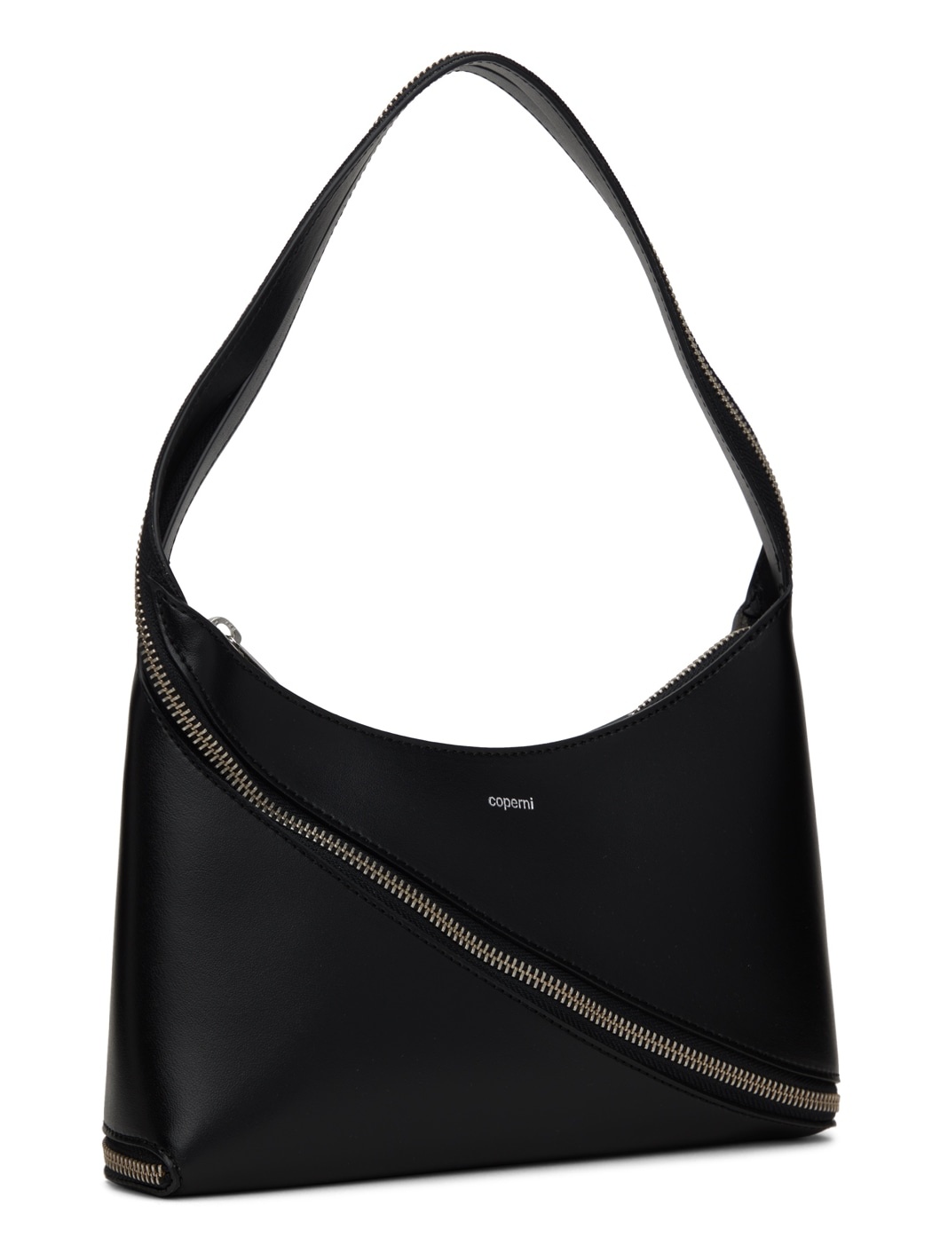 Coperni Zip Baguette Bag in Black