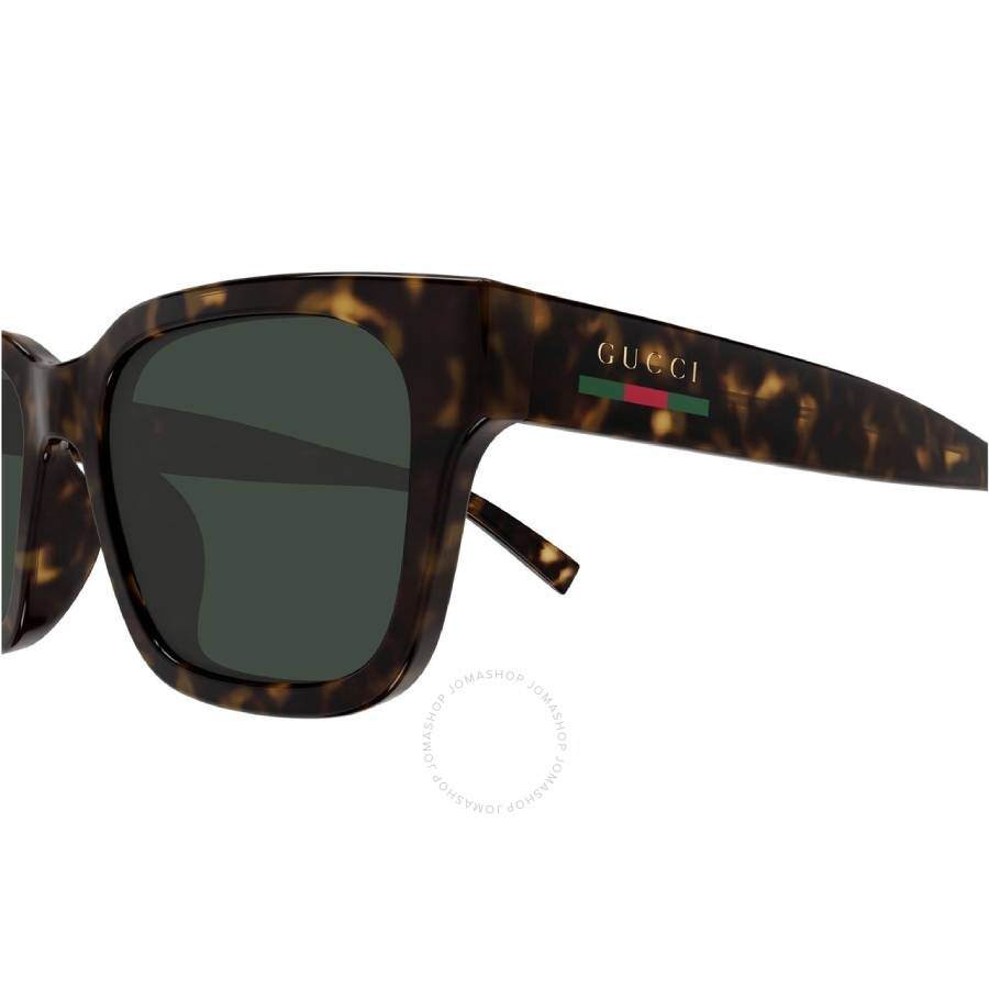 Gucci Green Square Men's Sunglasses GG1857S 002 55 - 3