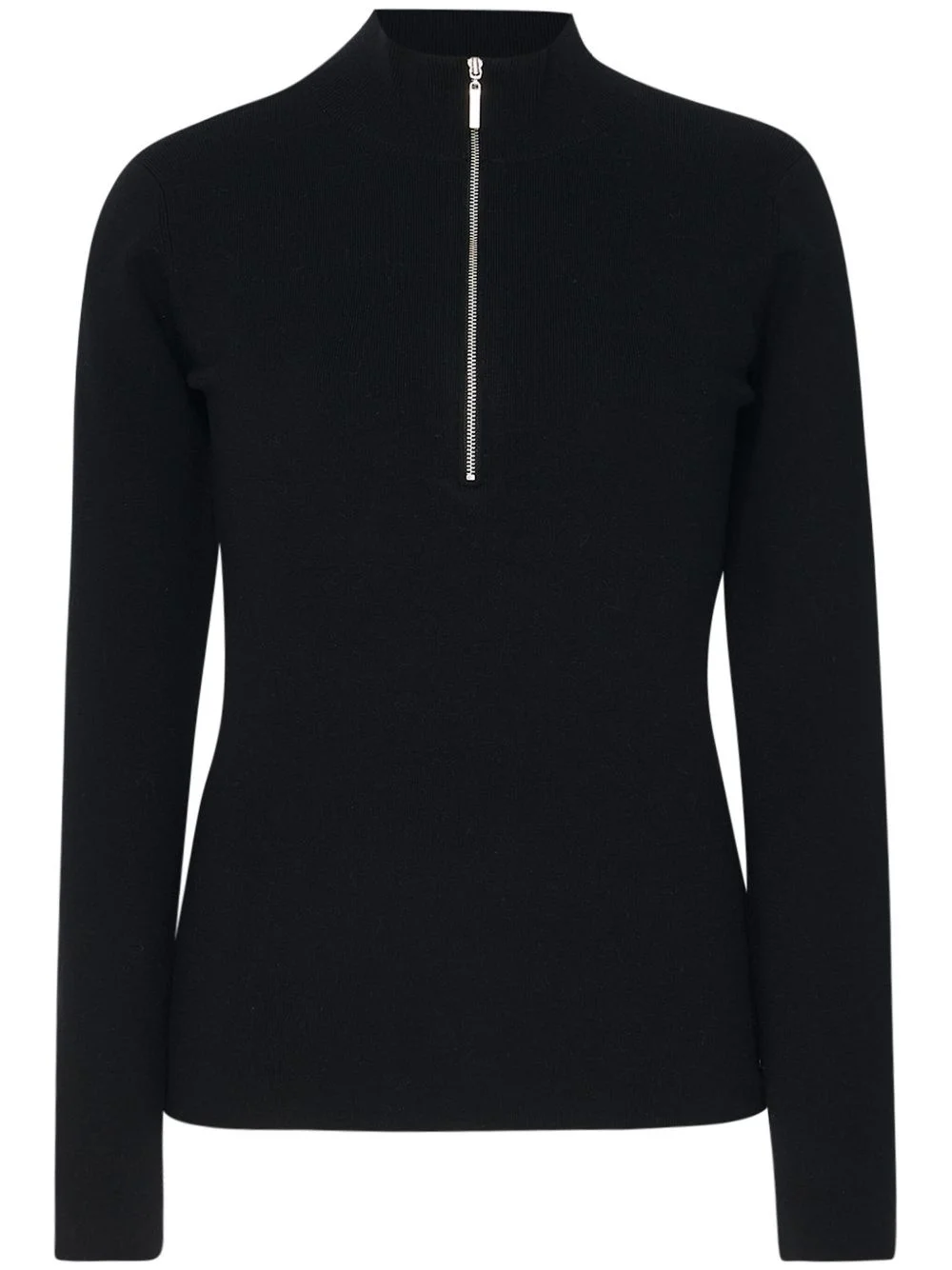 ribbed turtleneck sweater - 1