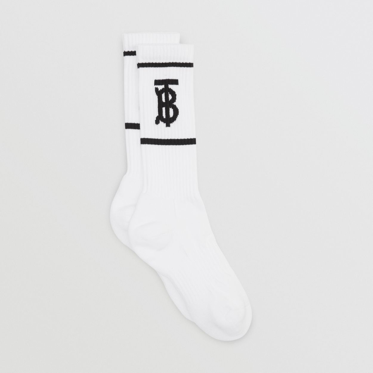 Monogram Motif Intarsia Socks - 5