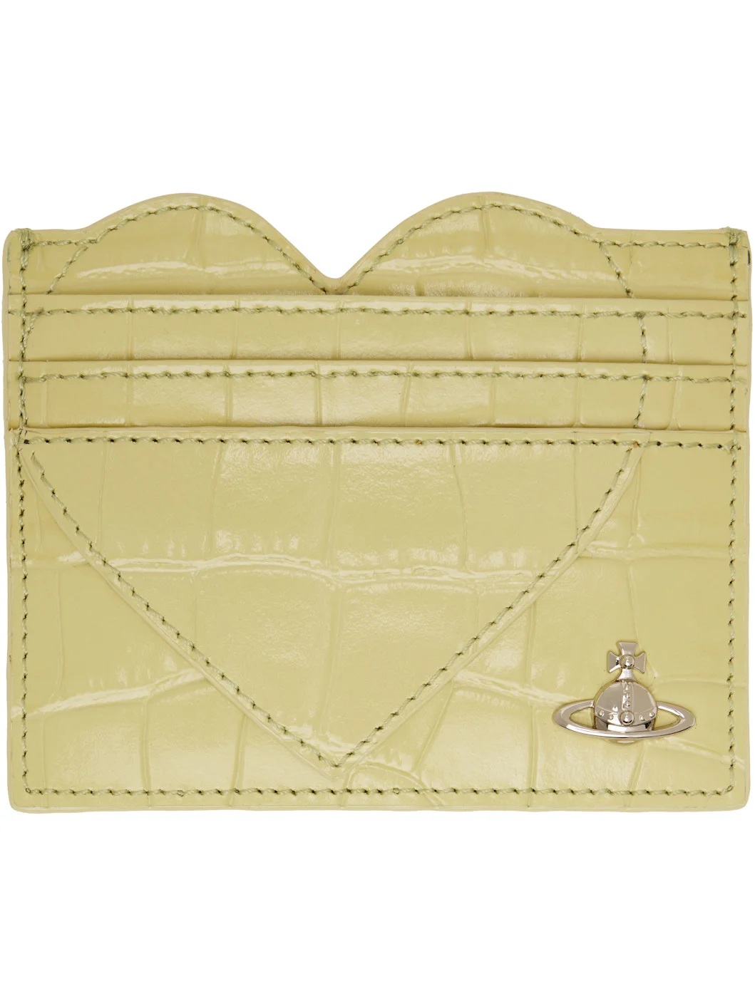Green Heart Card Holder - 1