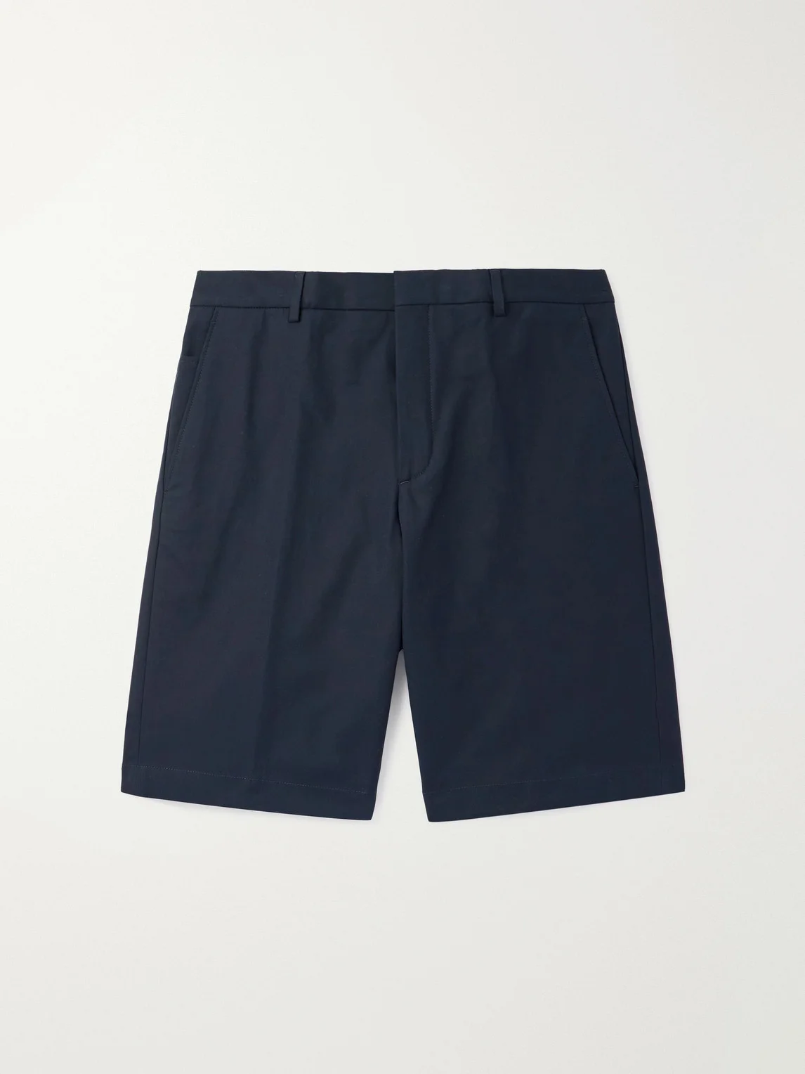 Jarno Straight-Leg Stretch-Cotton Bermuda Shorts - 1