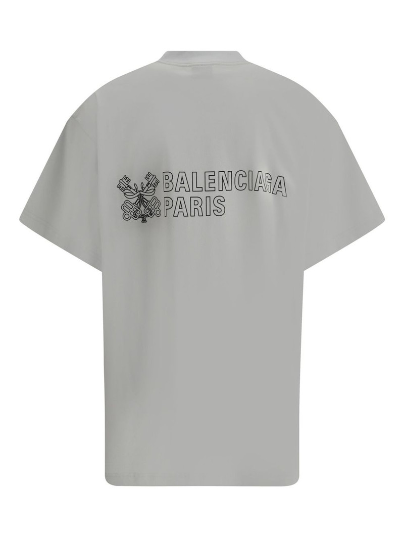 BALENCIAGA logo-print T-shirt outlook