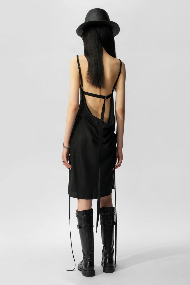 Caro Knee Lenght Slip Dress - 3