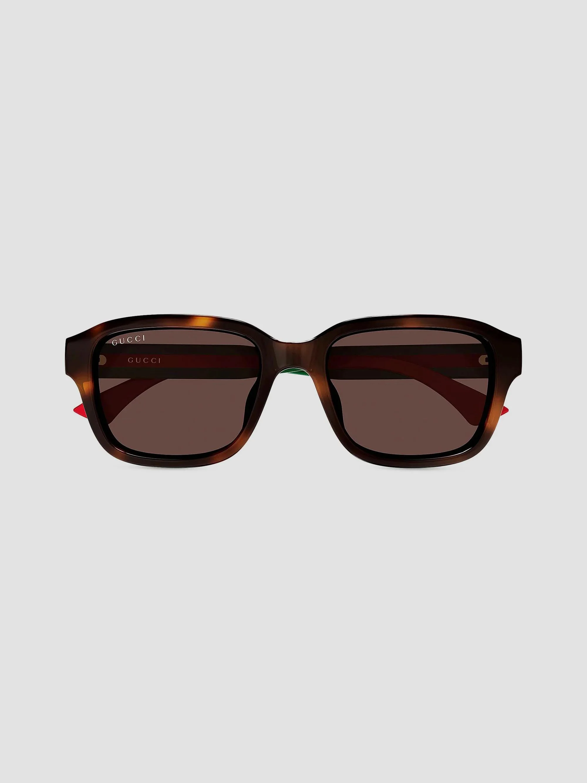 Men's New Pop Web 55MM Square Sunglasses - Havana - 1