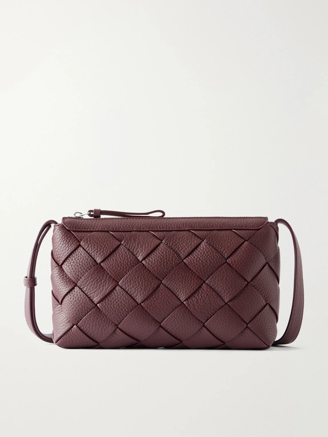 Diago Intrecciato Leather Messenger Bag - 1