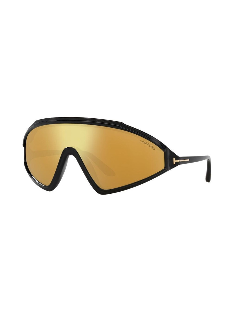 TOM FORD Lorna shield-frame sunglasses outlook