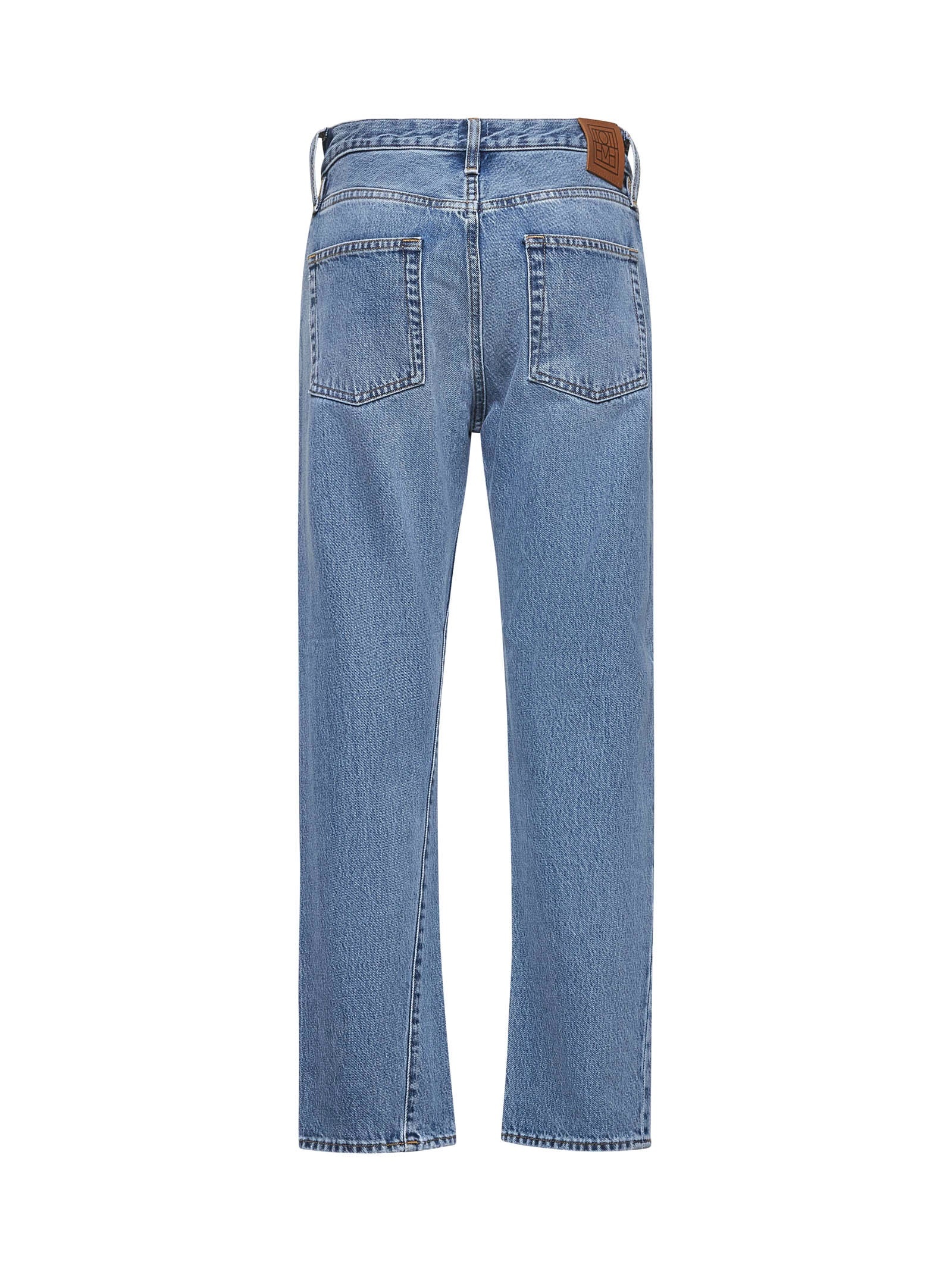 Light blue denim Twisted jeans - 2