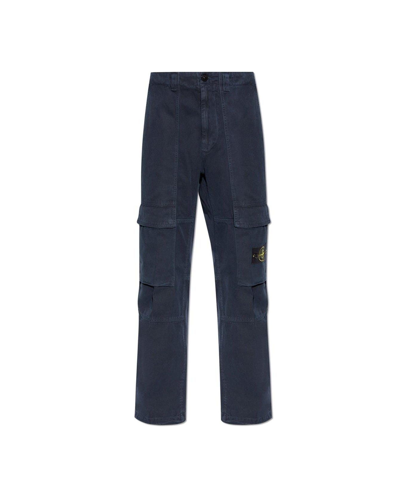 Logo Patch Cargo Pants - 1