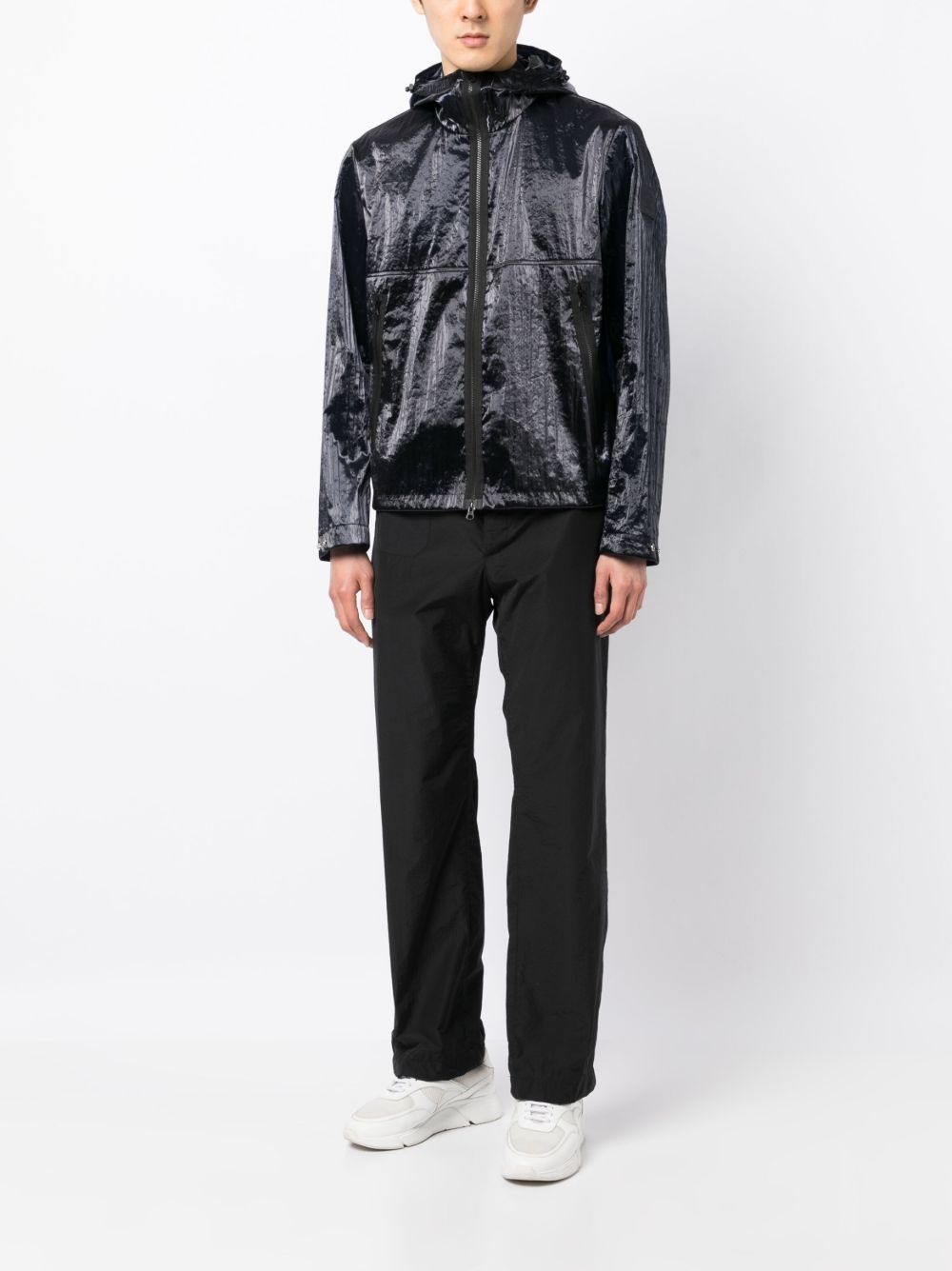 colour-block lighweight jacket - 2