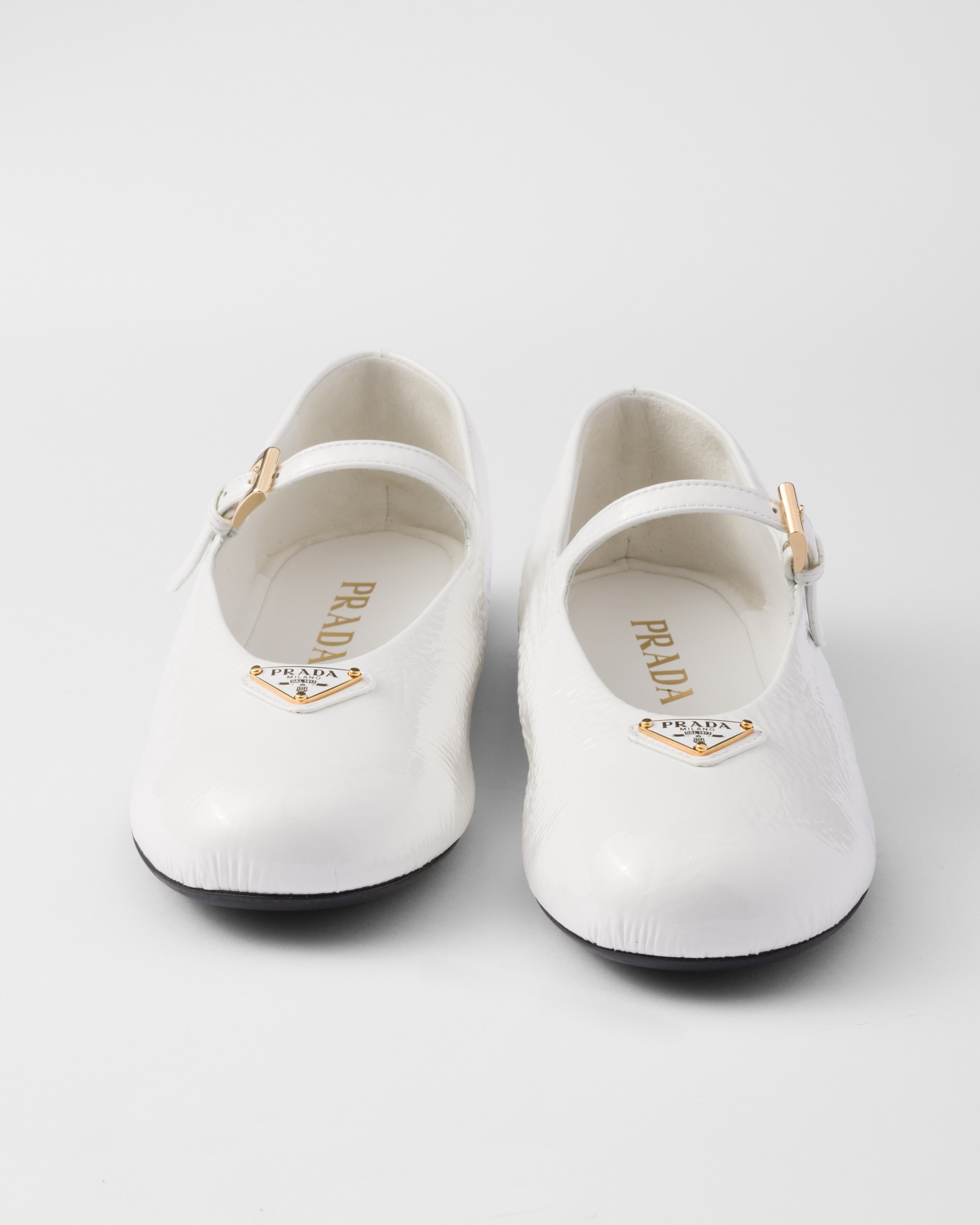 Naplak patent leather ballerinas - 5