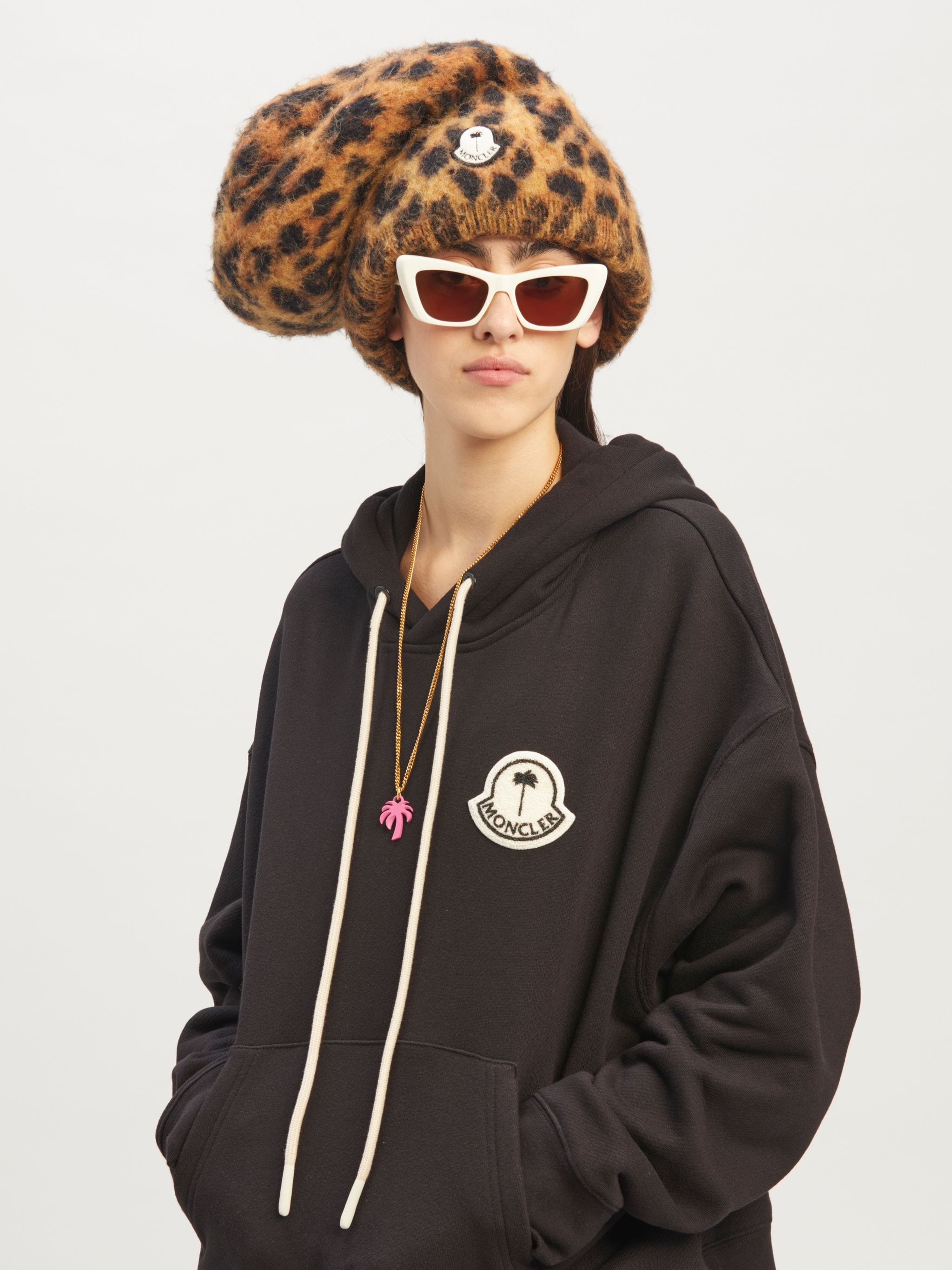 8 MONCLER PALM ANGELS HOODIE - 7