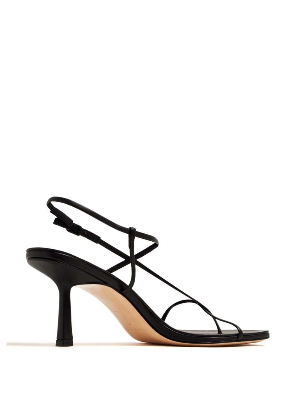 Cross Front 70mm leather sandals - 3