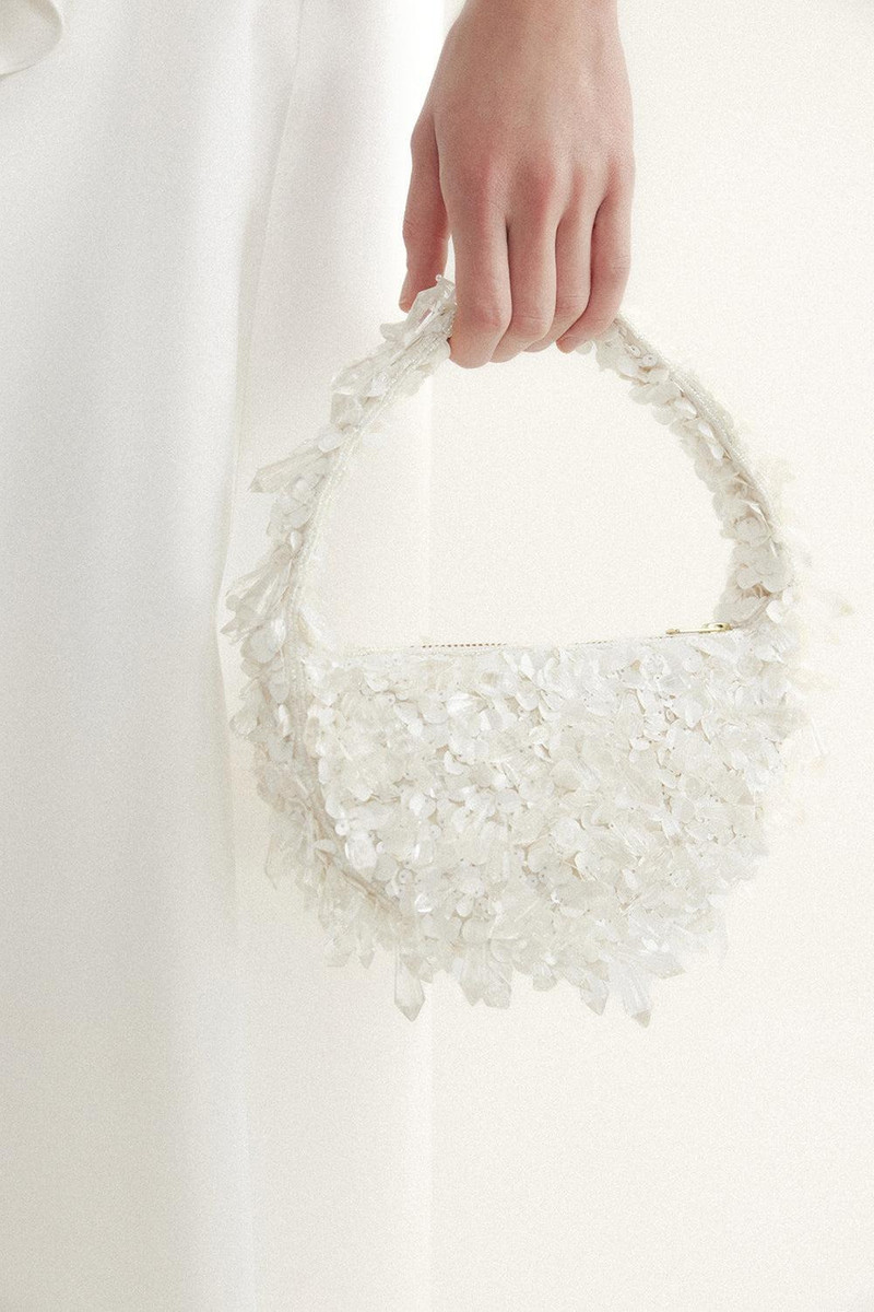 Acler Crystal Birch Bag - Ivory outlook