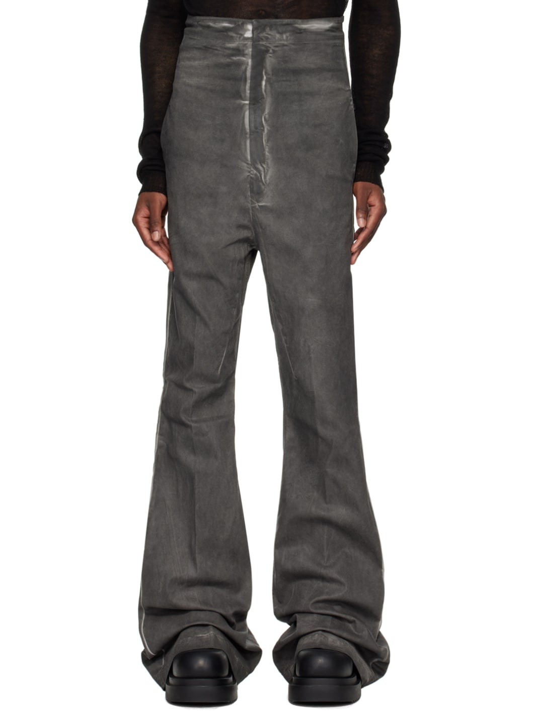 Gray Dirt Bolan Jeans - 1