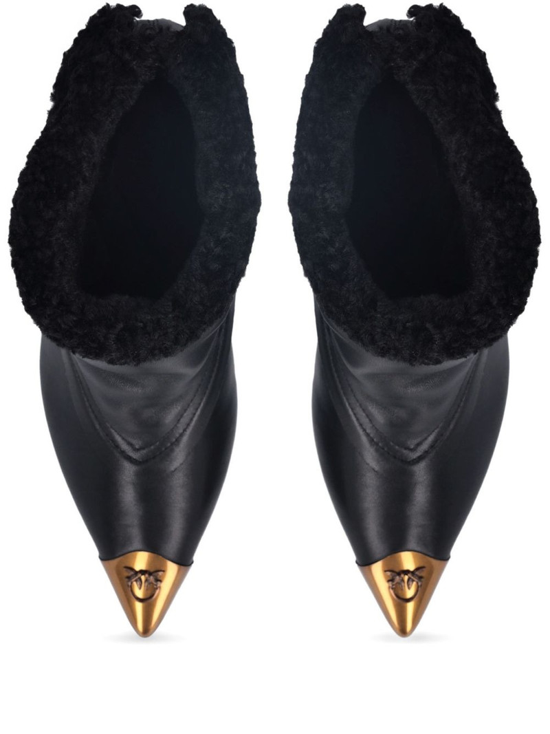 PINKO 90mm logo boots outlook