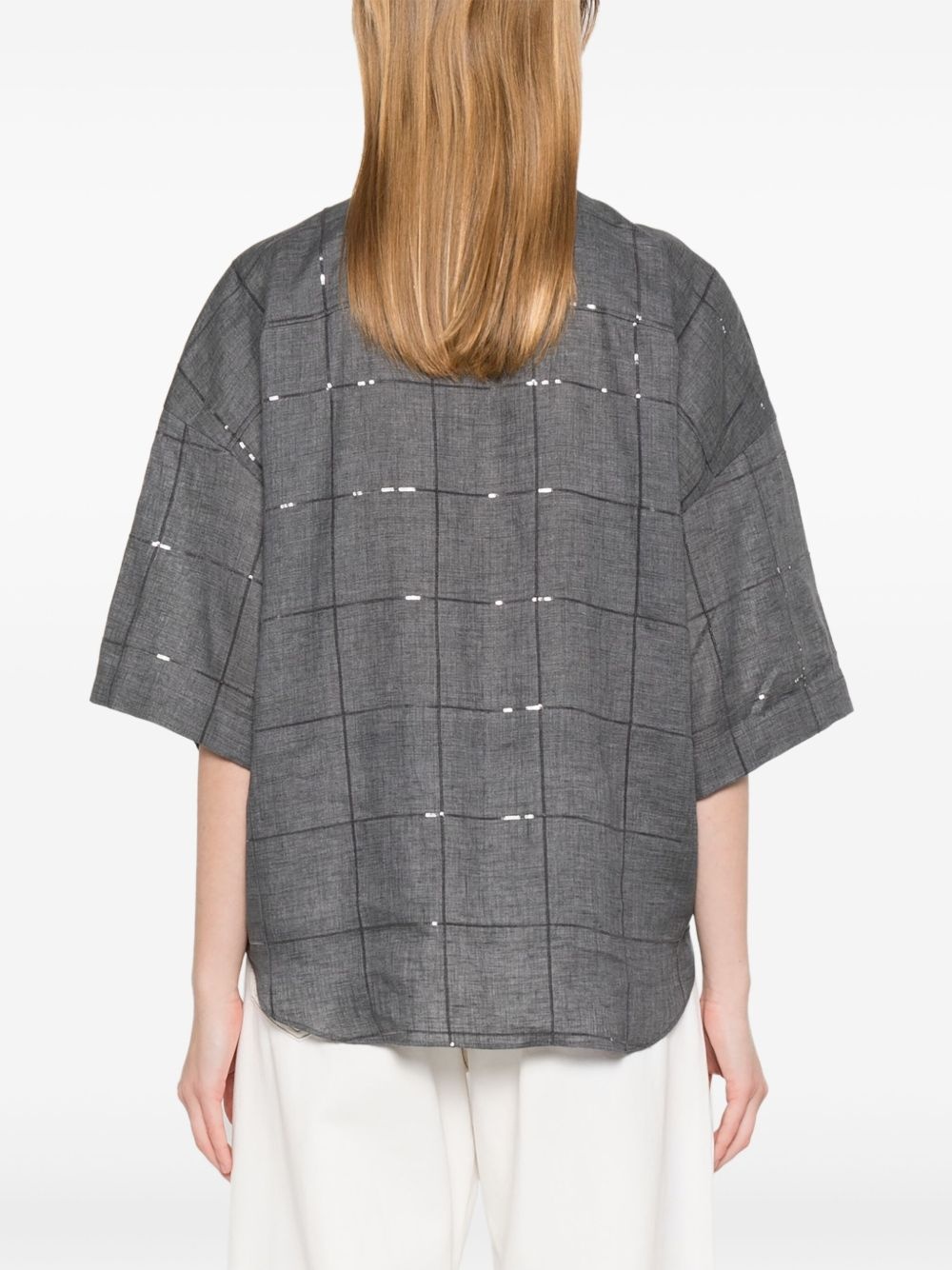 checked shirt - 4