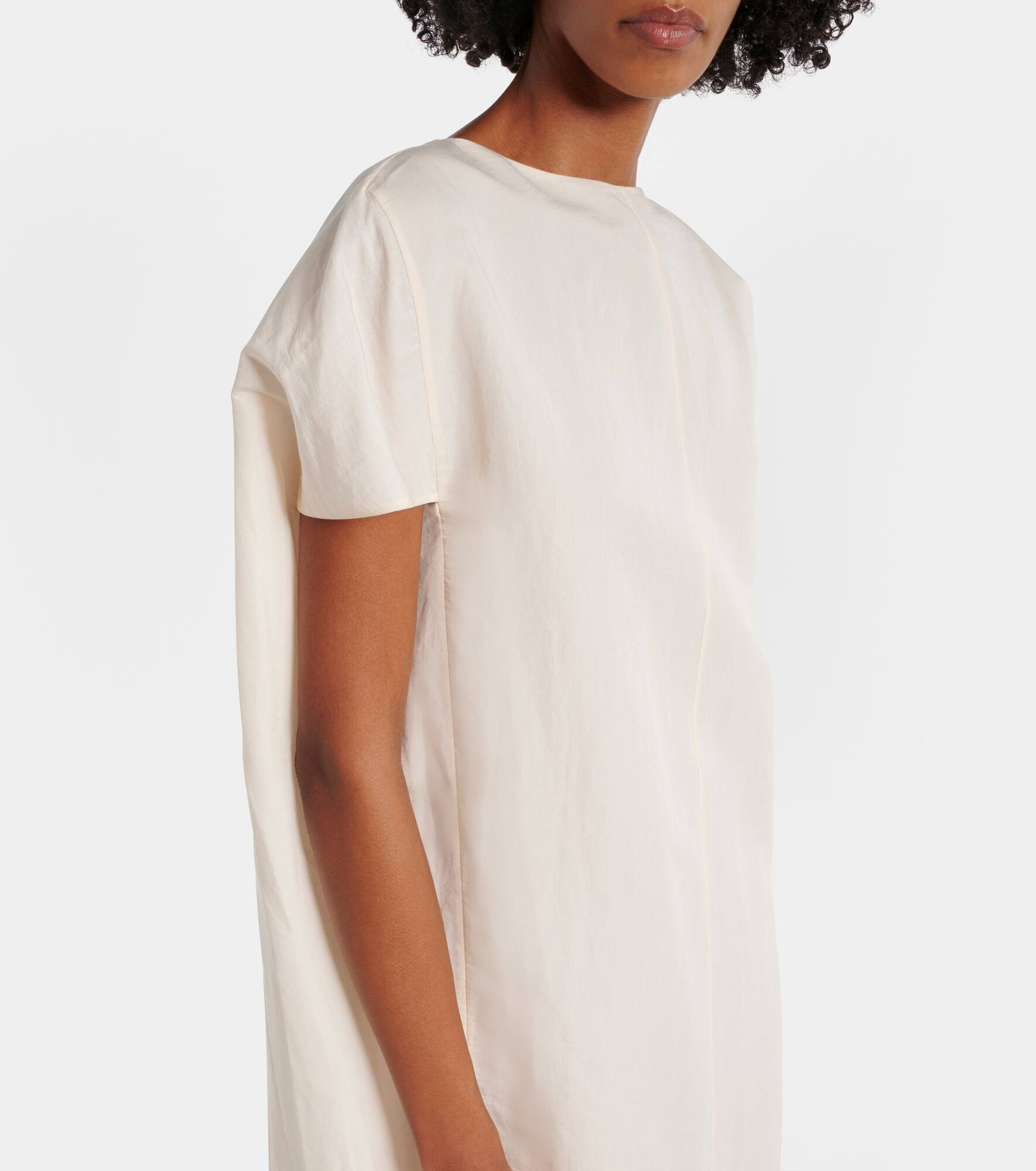 Webster silk and cotton organza maxi dress - 4