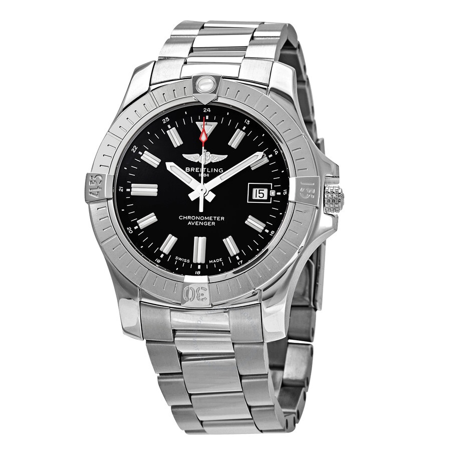 Breitling Avenger 43 Automatic Black Dial Men's Watch A17318101B1A1 - 1