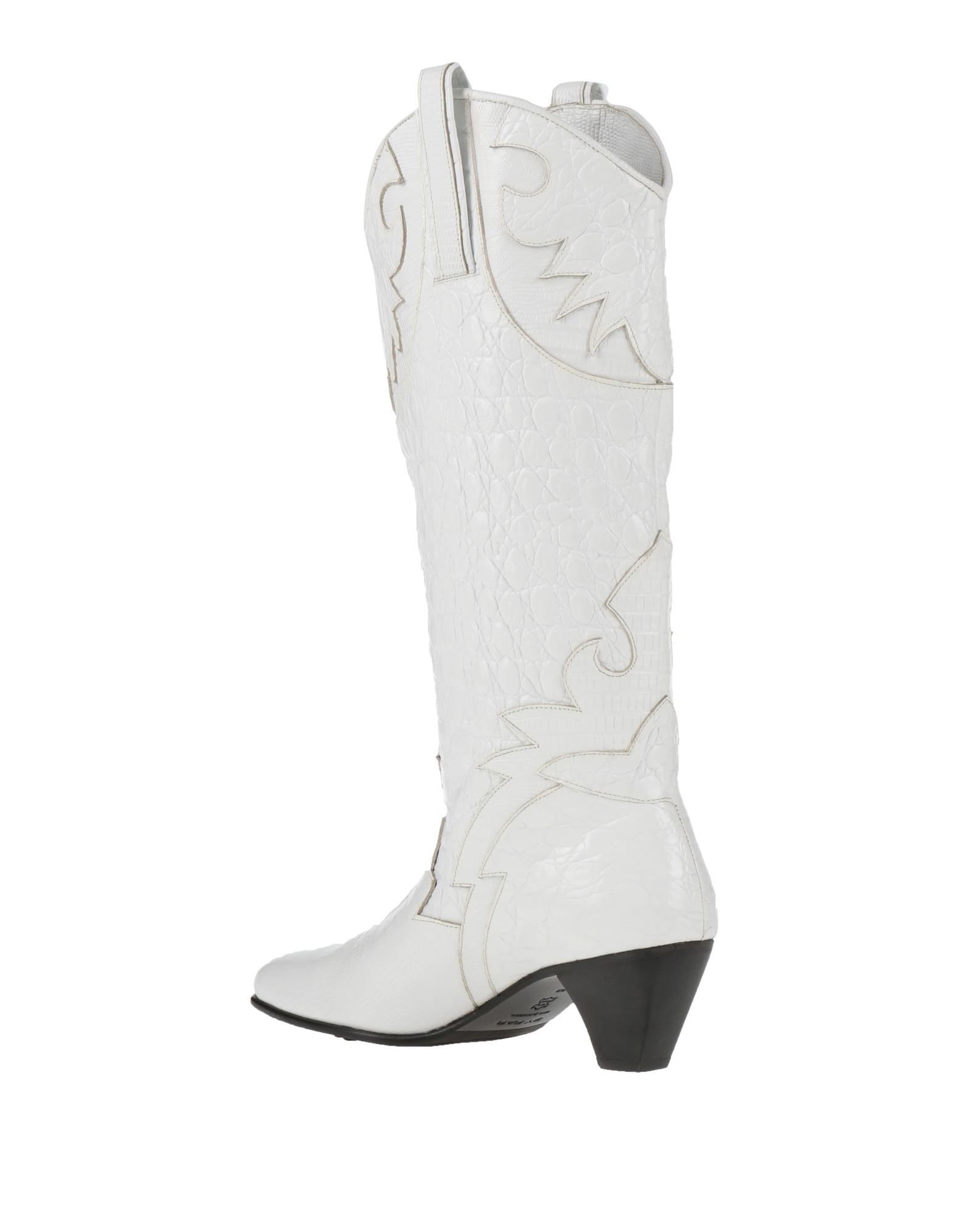 White Women's Boots - 3