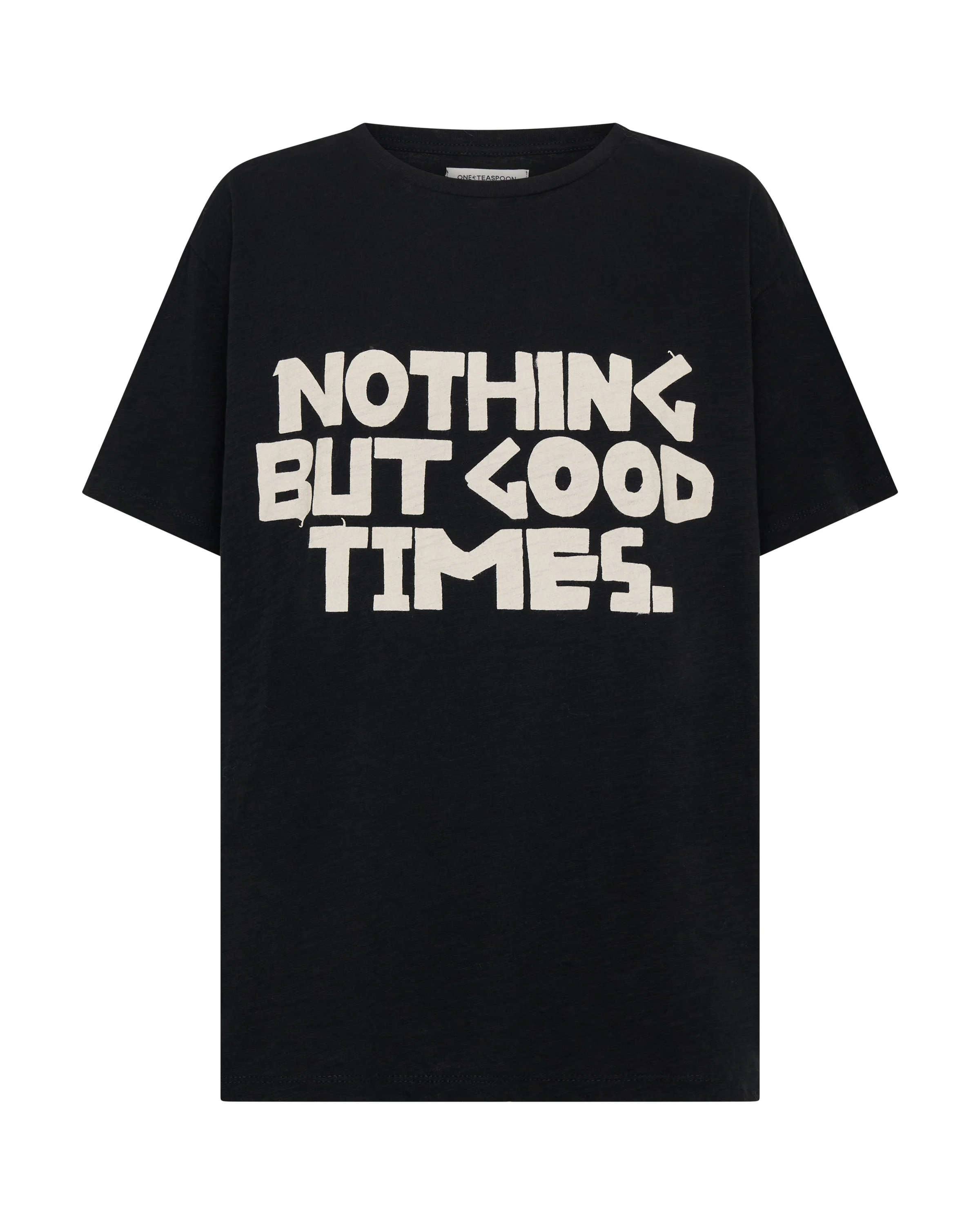 25th Anniversary Good Times Boyfriend Tee - Black - 1