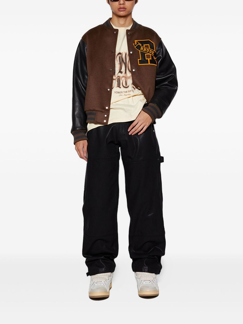 Rhude Reza double-knee jeans outlook