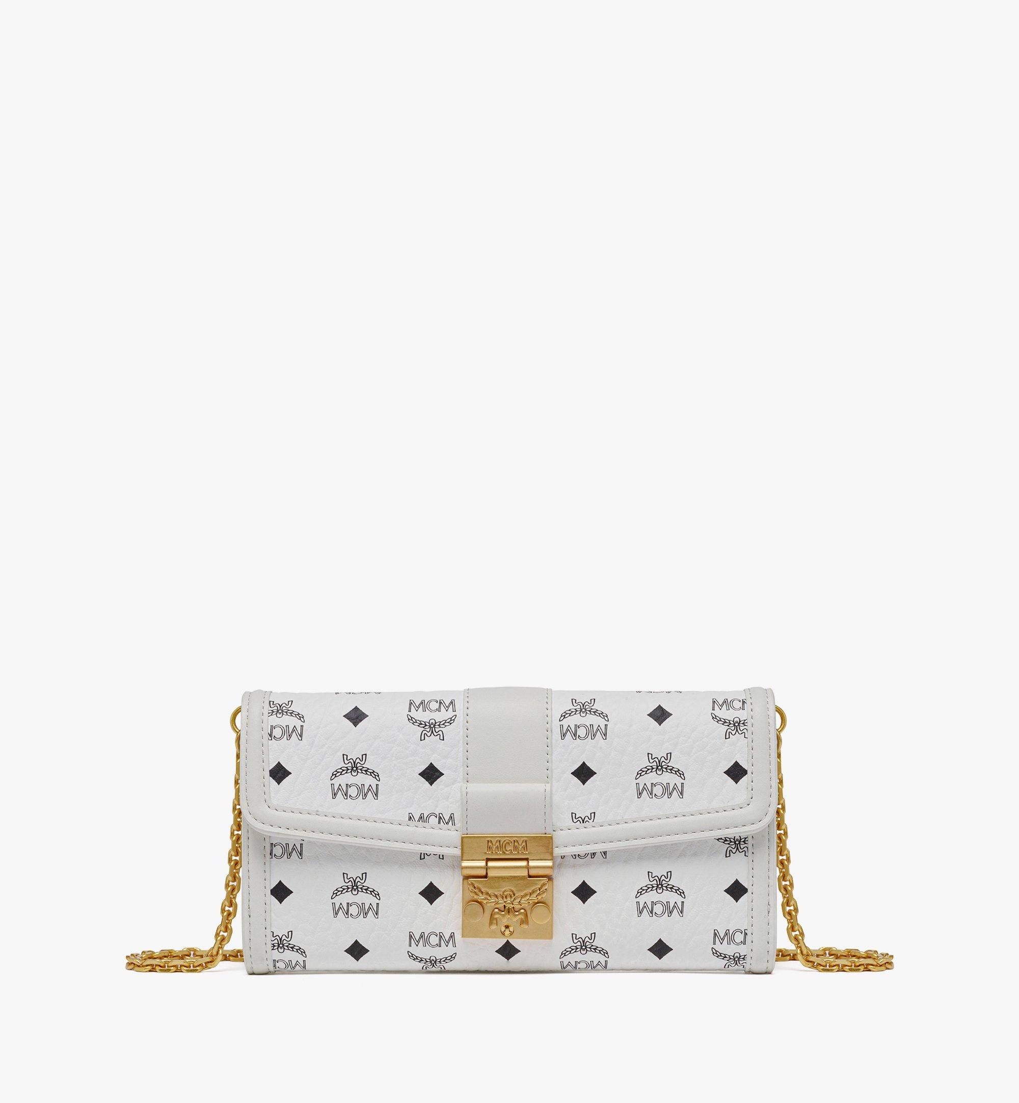 Tracy Chain Wallet in Visetos - 1