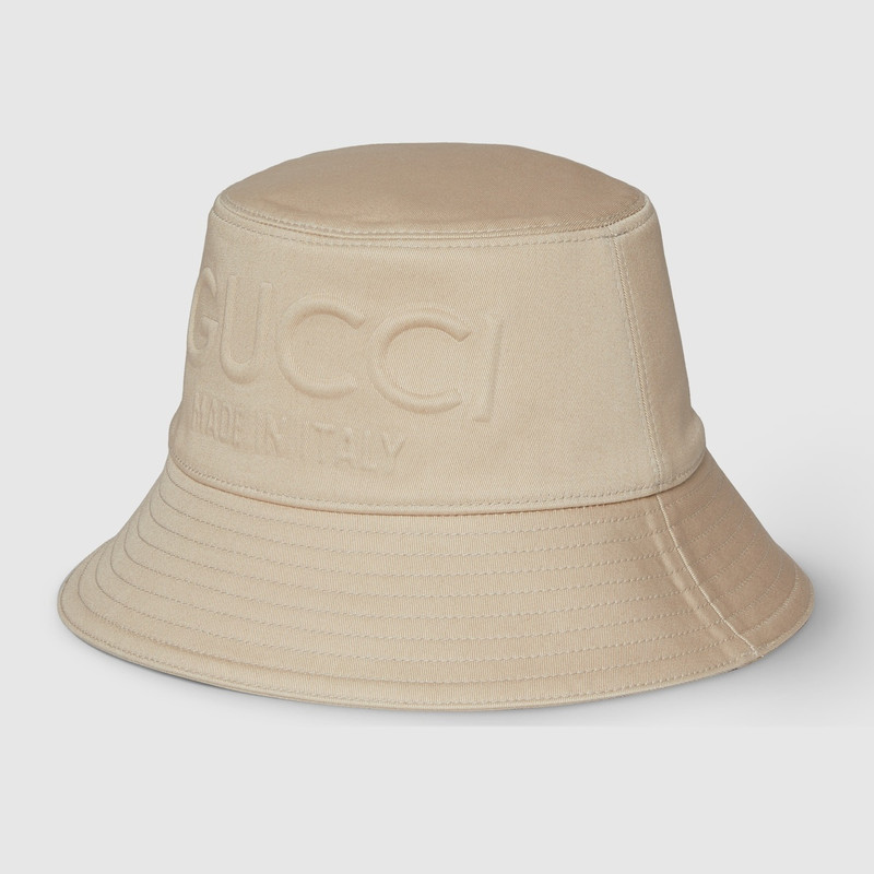 Gucci embossed bucket hat 1