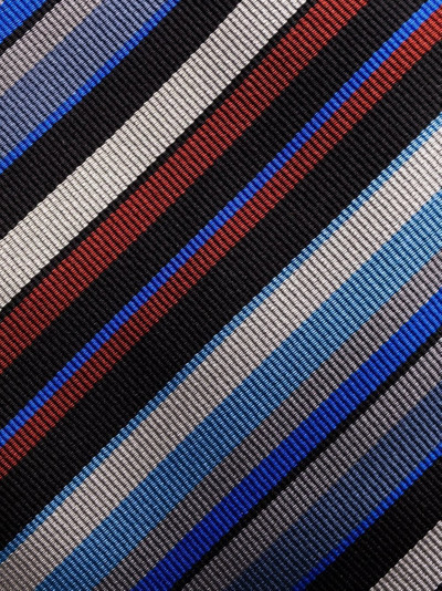 Paul Smith stripe-pattern tie outlook