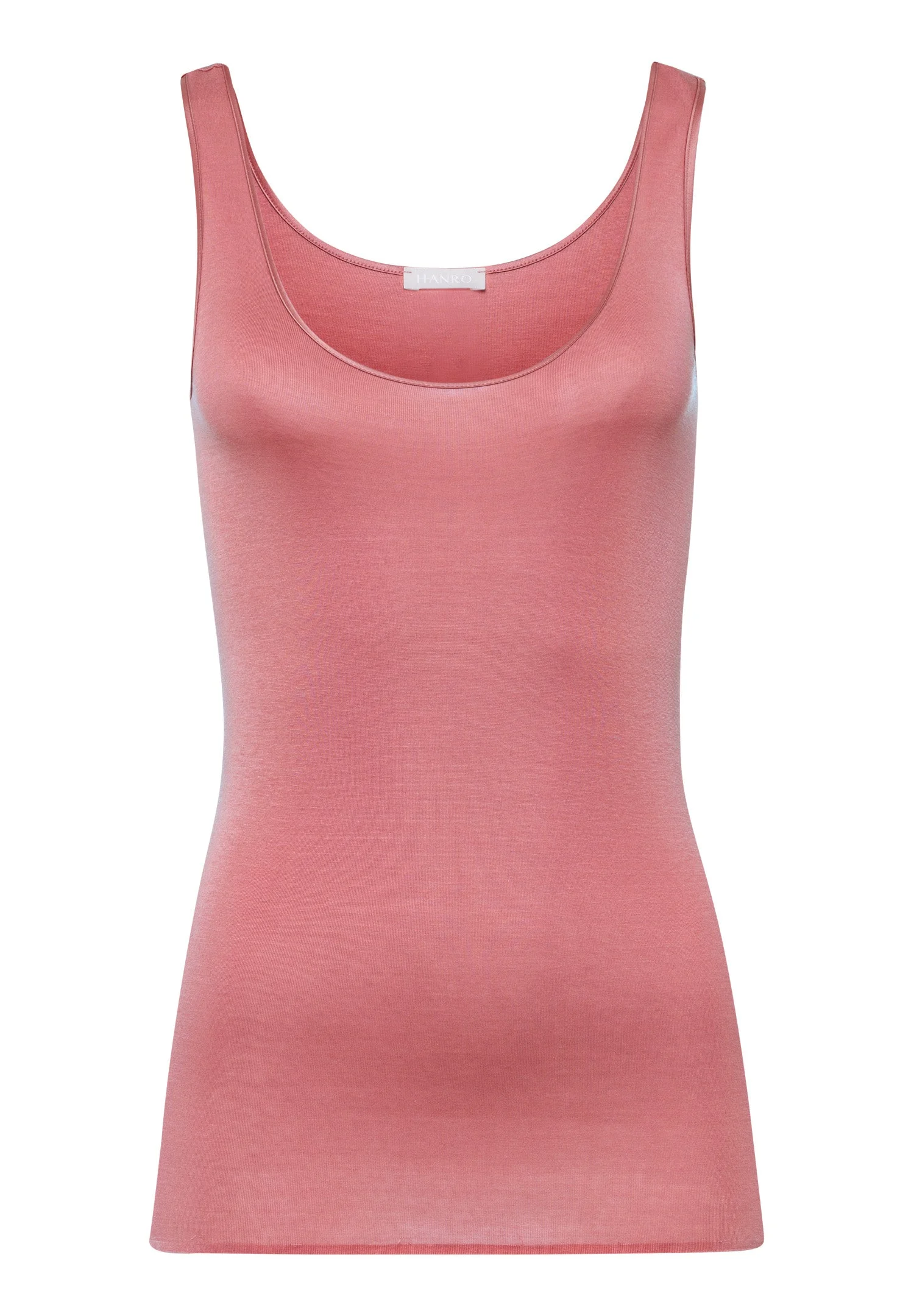 Cotton Seamless Round Neck Cotton Tank Top - 1