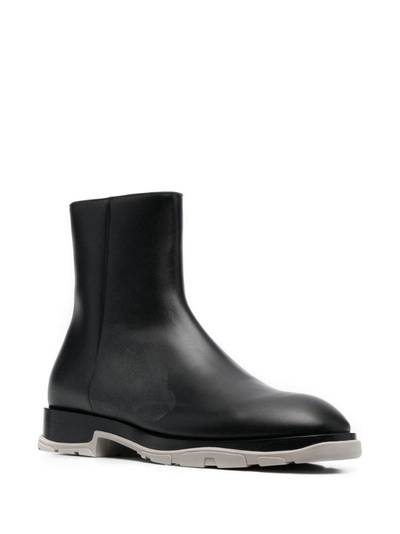 Alexander McQueen ankle-length leather boots outlook