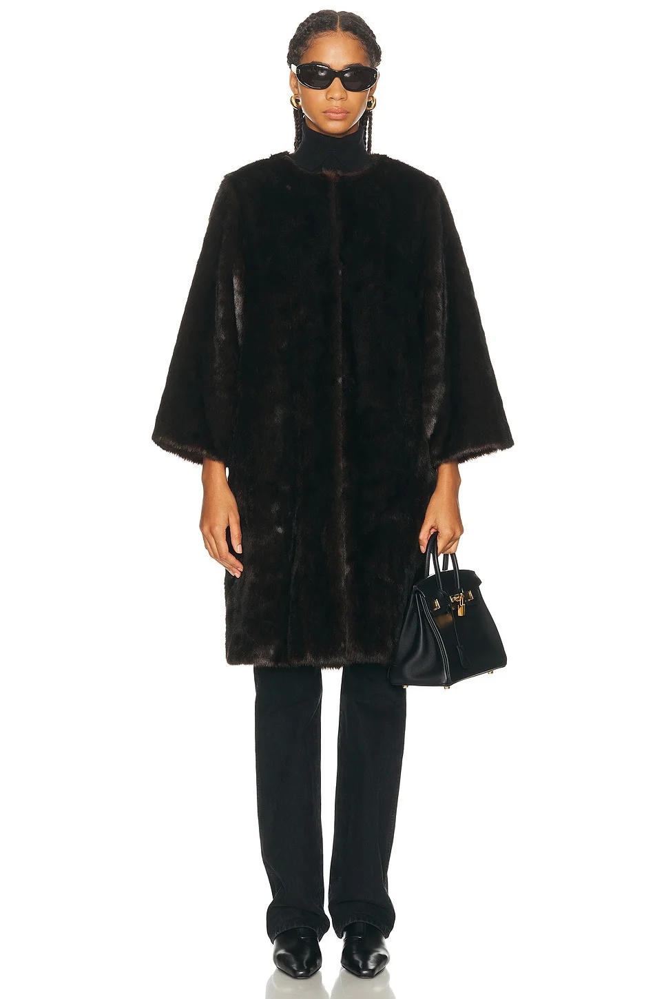 Faux Moore Coat - 1
