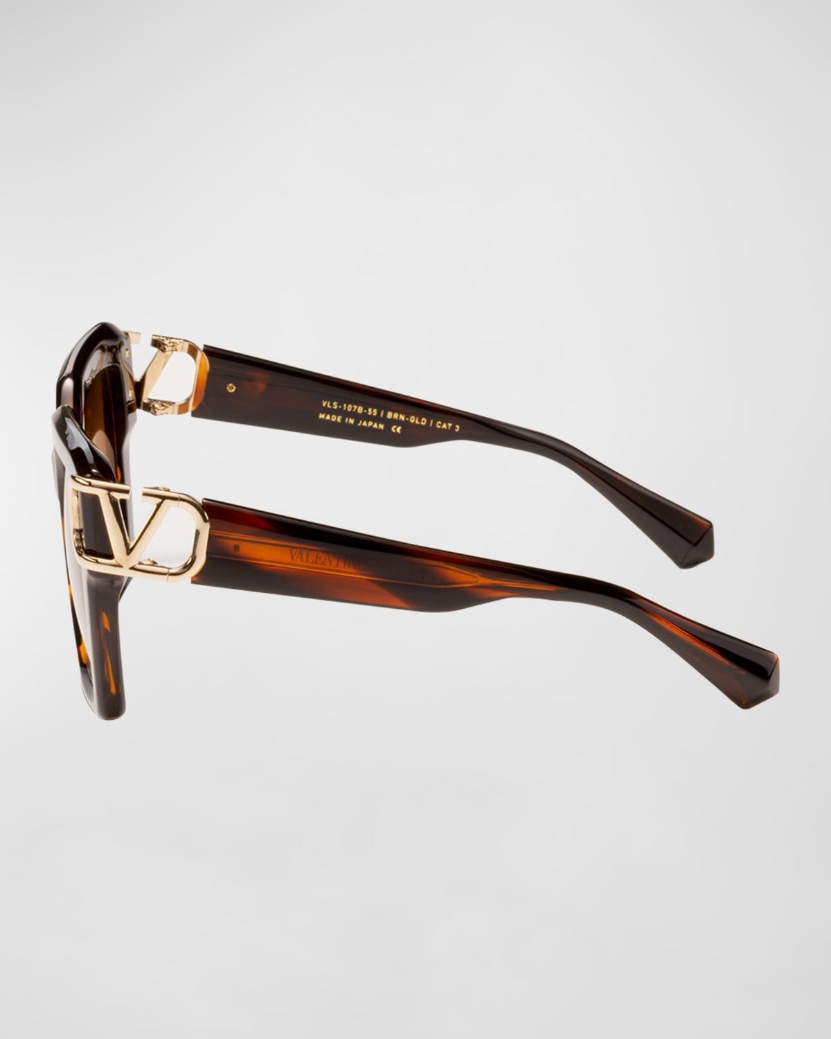 V-Uno Acetate Rectangle Sunglasses - 2