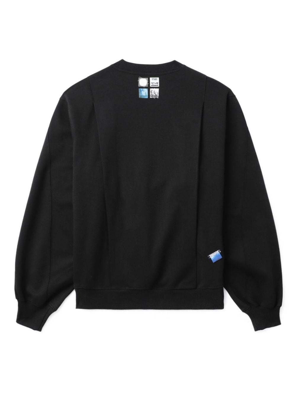 appliquÃ©-detail sweatshirt - 6