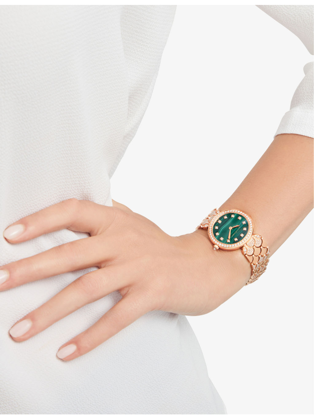 DVP33MALPGD12 Divina 18ct rose-gold and 2.69ct diamond quartz watch - 3
