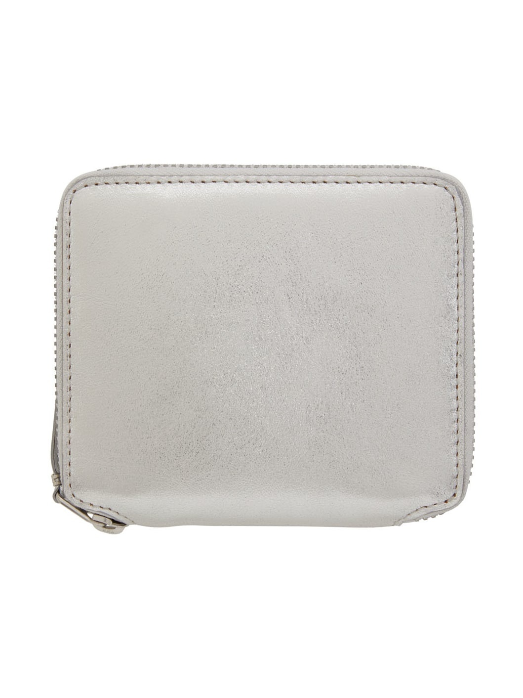 Silver Zip Wallet - 1