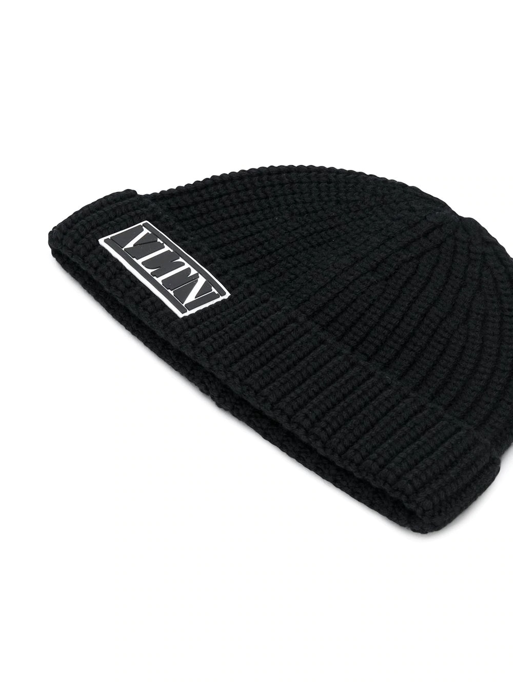 VLTN ribbed-knit beanie - 2