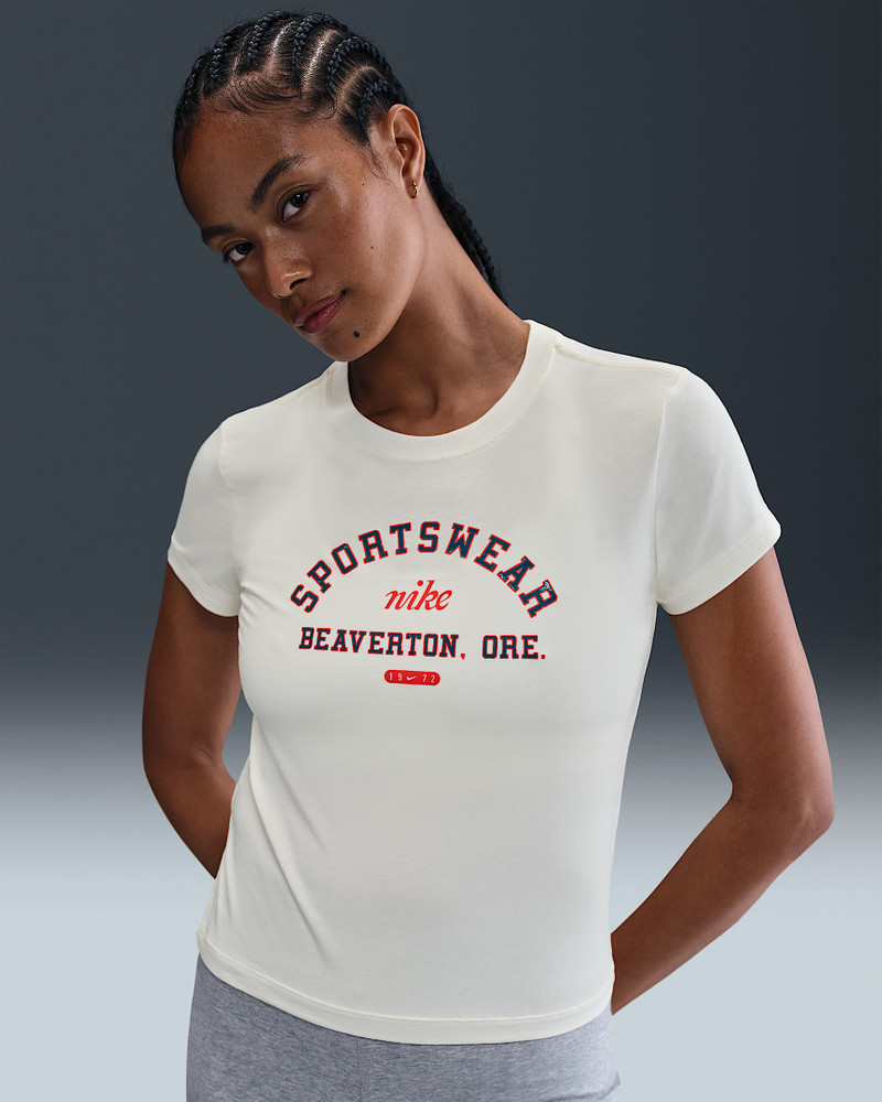 Nike Sportswear Phoenix Women's Slim Short-Sleeve T-Shirt - 1