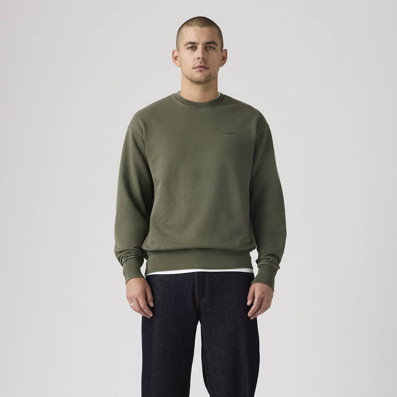 AUTHENTIC CREWNECK GARMENT DYE SWEATSHIRT 3
