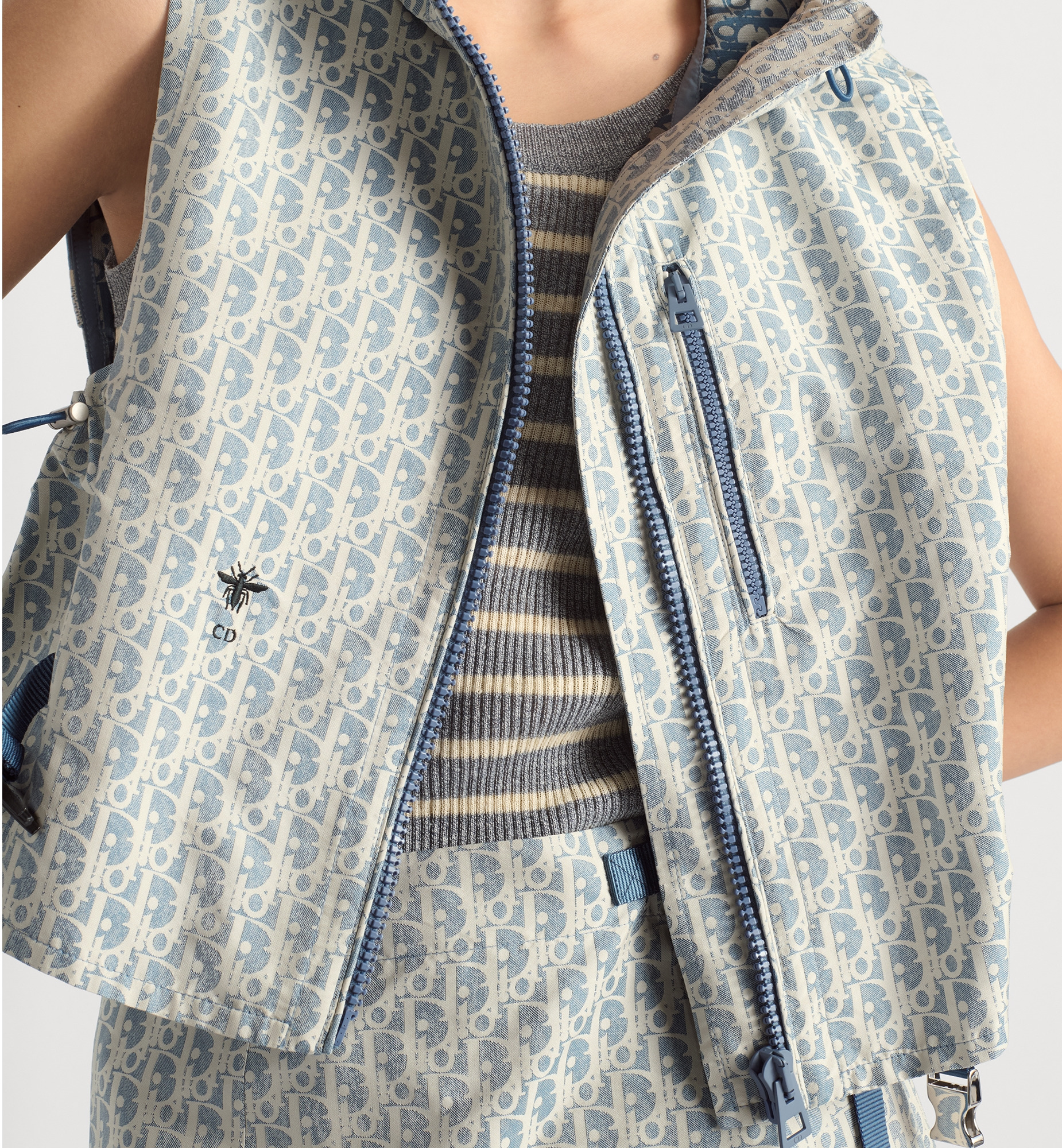Dioriviera Hooded Vest - 4