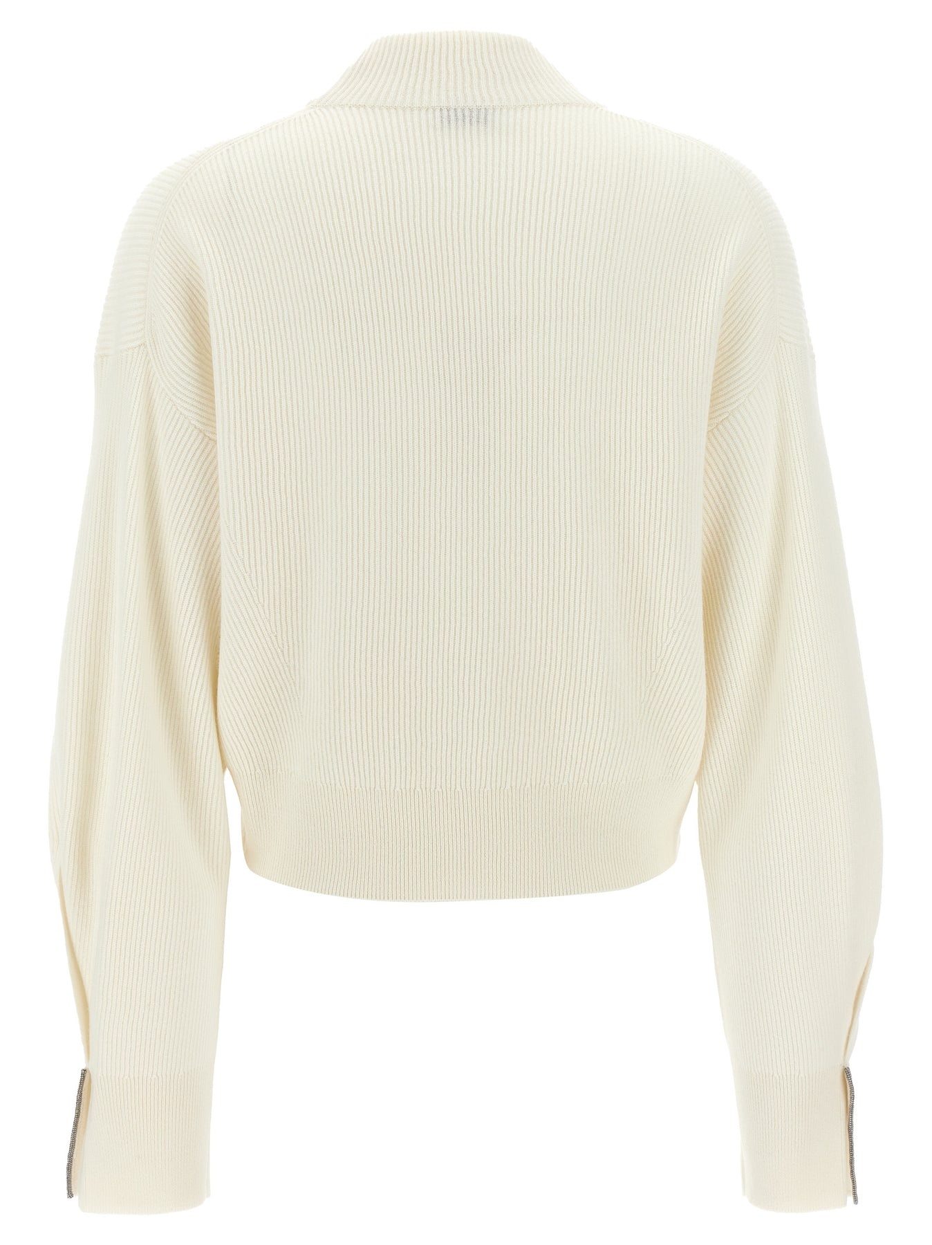 Monile Sweater, Cardigans White - 2